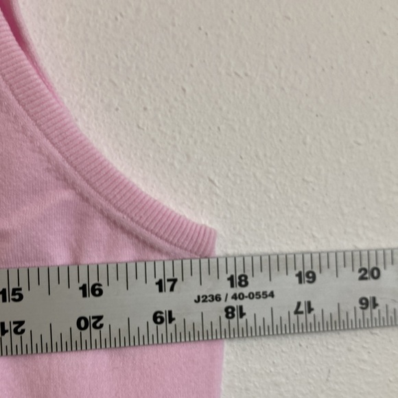 J. Crew Pink Sweater shell in premium ultra-fine cotton blend Womens Medium - Picture 4 of 6